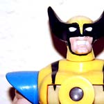 toy wolverine figure closeup old