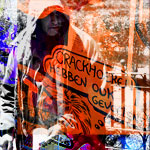 thrash punk graffiti beggar hoodie amsterdam crack whore