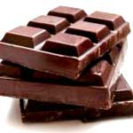dark chocolate healthy bar section