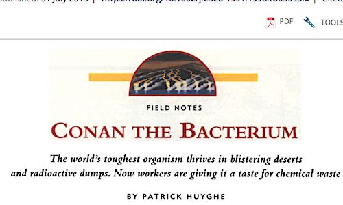@DrLauraMasters conan the bacterium