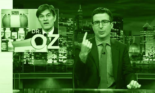 John Oliver Reminds Us To Take Supplement Claims With A Grain Of Salt, Even From The Great And Powerful Oz