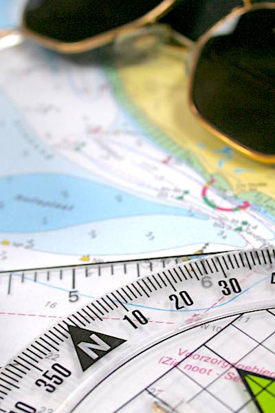sense of purpose living longer navigation binoculars map compass