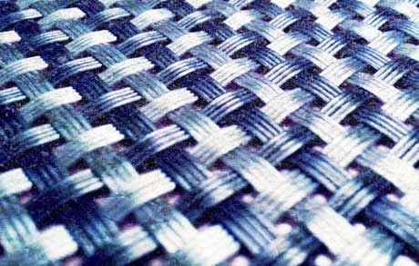 silver blue woven placemat pattern with noise