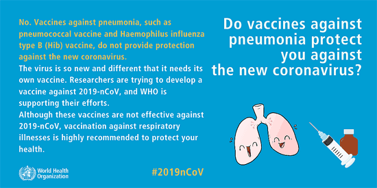 who pneumonia vaccine infographic